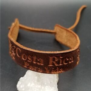 Costa rica authentic leather bracelet limited edition pura vida B232